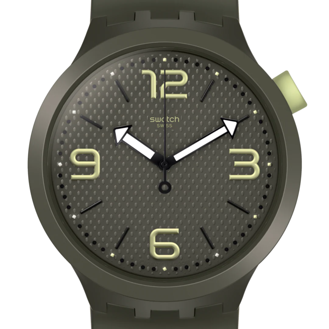 SO27M102 Reloj Swatch BBBlanco unisex correa de silicona - Image 5