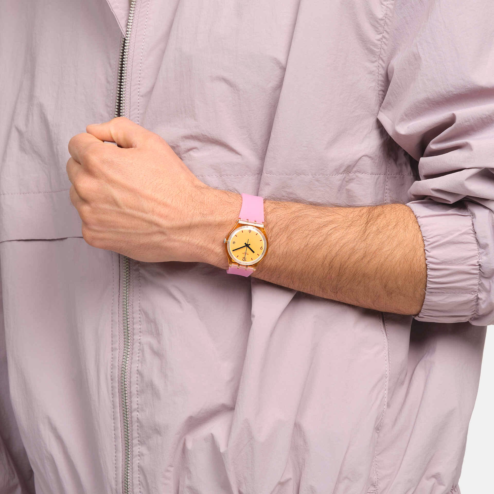 SO28O401 Reloj Swatch Coral Dreams unisex pulsera de caucho - Image 2