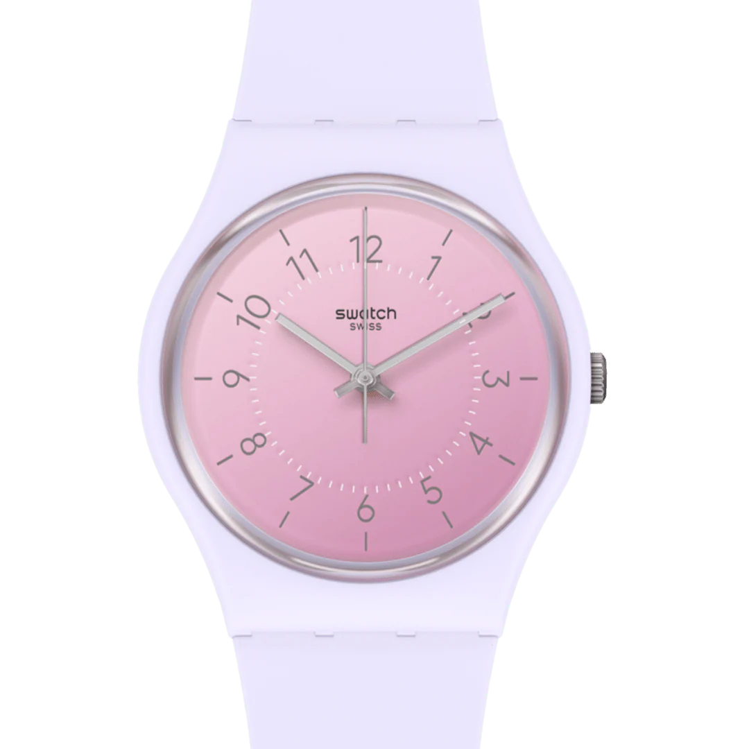 SO28V100 Reloj Swatch unisex correa de caucho análogo 34mm - Image 4