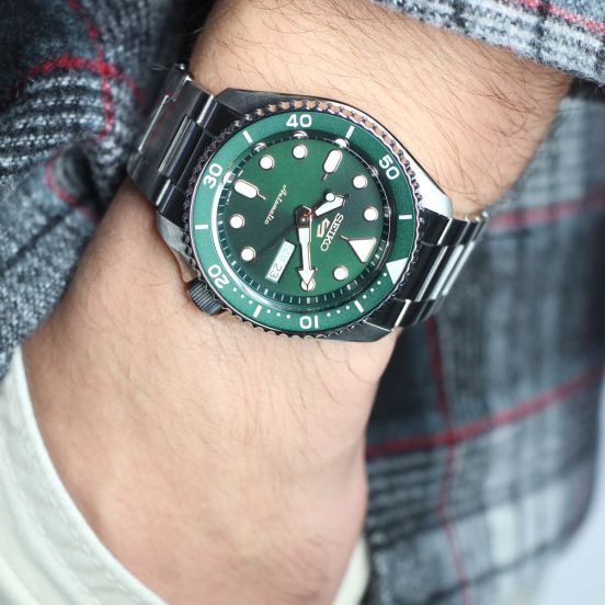 SRPD63K1 Seiko 5 Sport Automático Correa de Acero Inoxidable - Image 3