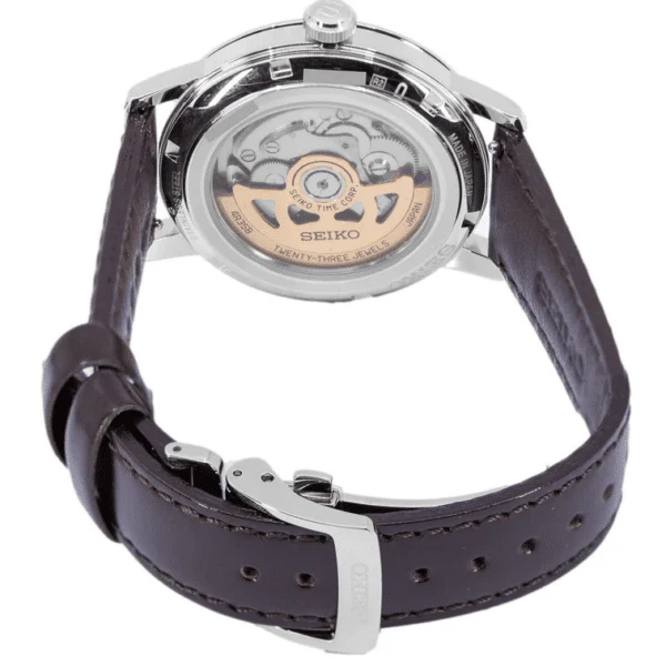 SRPE41J1 Reloj Seiko Presage de hombre pulsera de cuero - Image 2