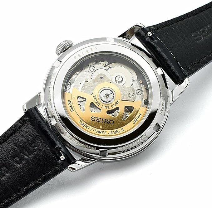 SRPE43J1 Reloj Seiko Presage de hombre pulsera de cuero - Image 3