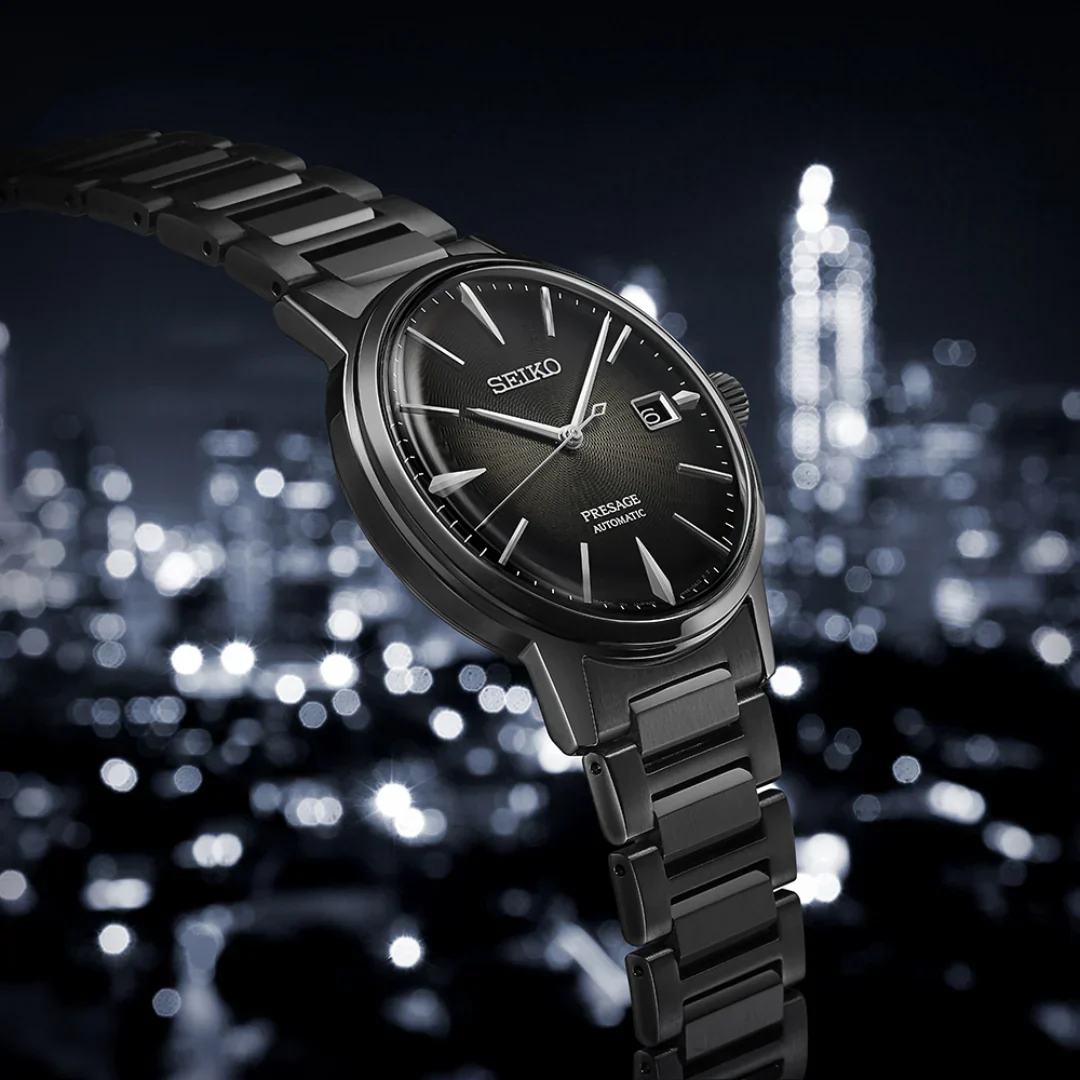 SRPJ15J1 Reloj Seiko Presage de caballero pulsera de metal 46 mm - Image 2