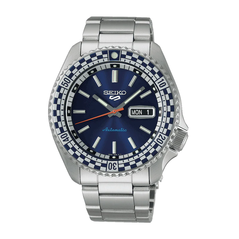 SRPK65K1 Seiko 5 Sports reloj de hombre pulsera de acero inoxidable