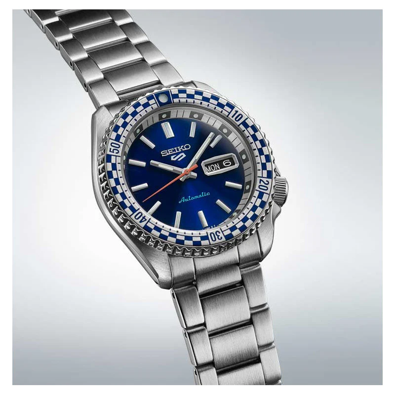 SRPK65K1 Seiko 5 Sports reloj de hombre pulsera de acero inoxidable - Image 3