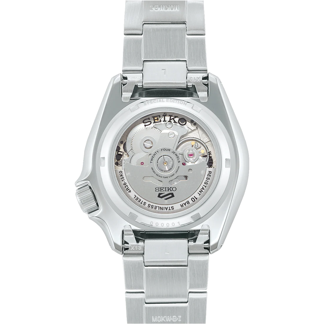 SRPK65K1 Seiko 5 Sports reloj de hombre pulsera de acero inoxidable - Image 5
