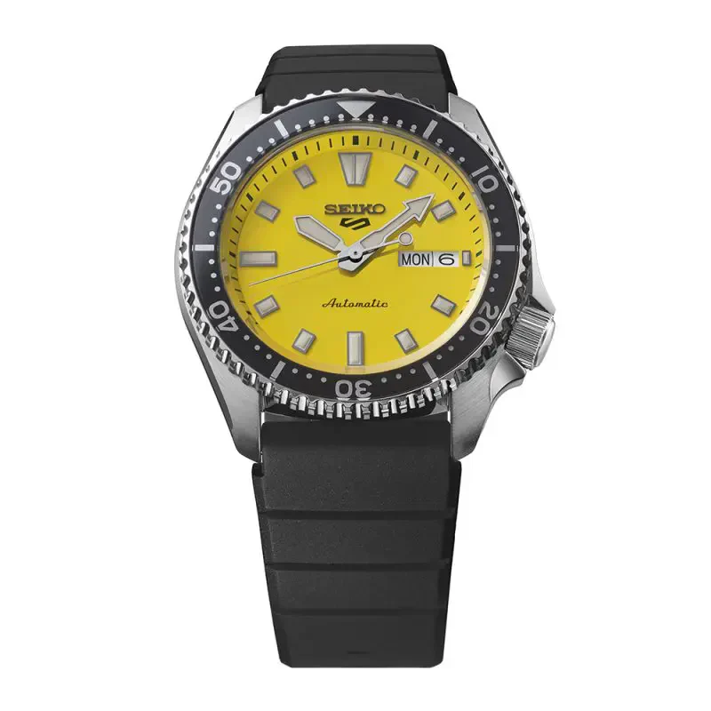 SRPL87K1 Reloj Seiko 5 Sports de hombre pulsera de caucho - Image 5