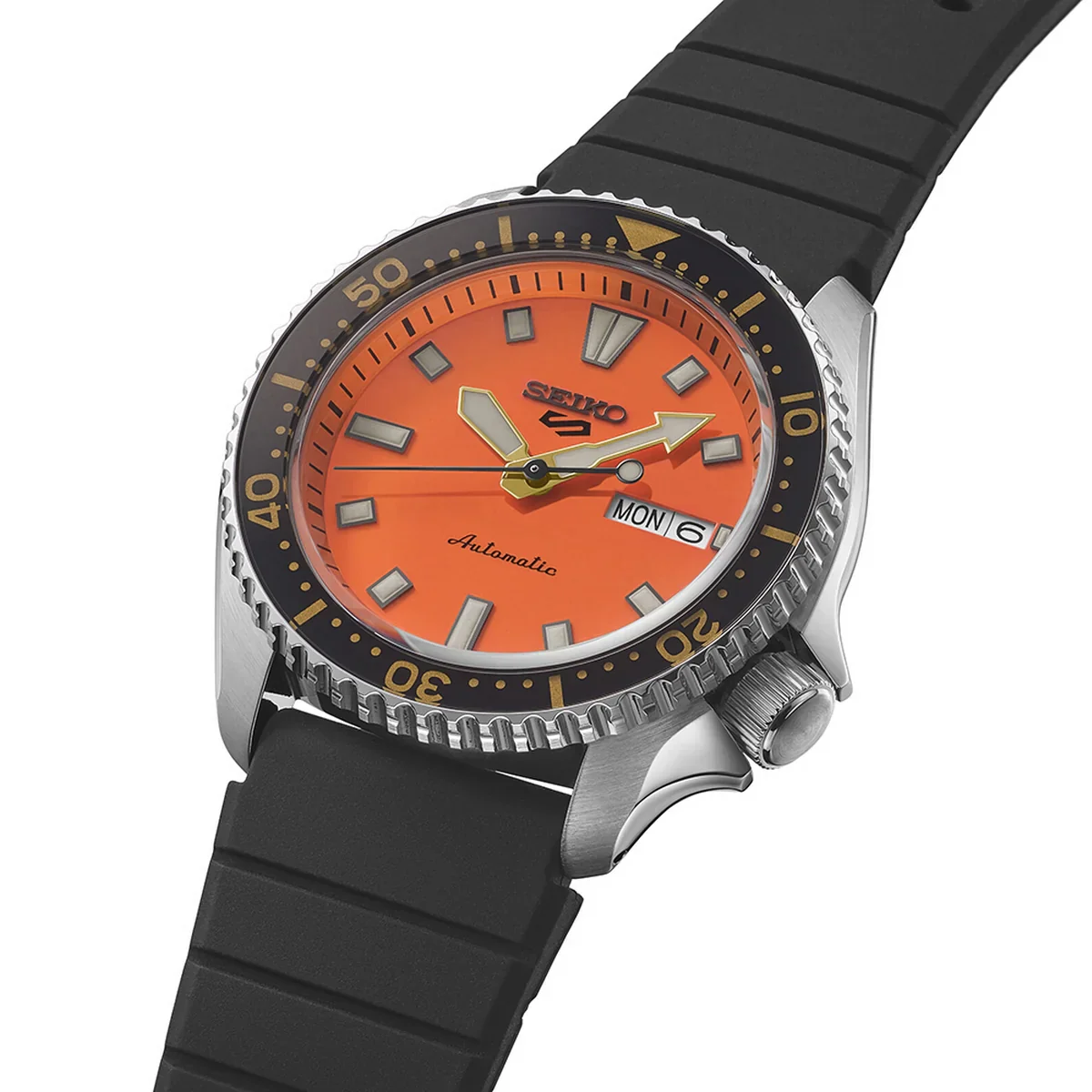 SRPL89K1 Reloj Seiko 5 Sports de hombre pulsera de caucho 42 mm - Image 3