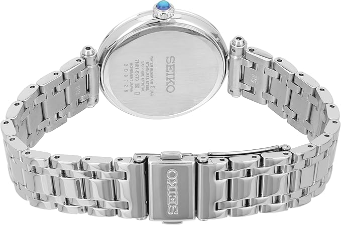 SRZ535 Reloj Seiko Classic de dama pulsera de metal - Image 2