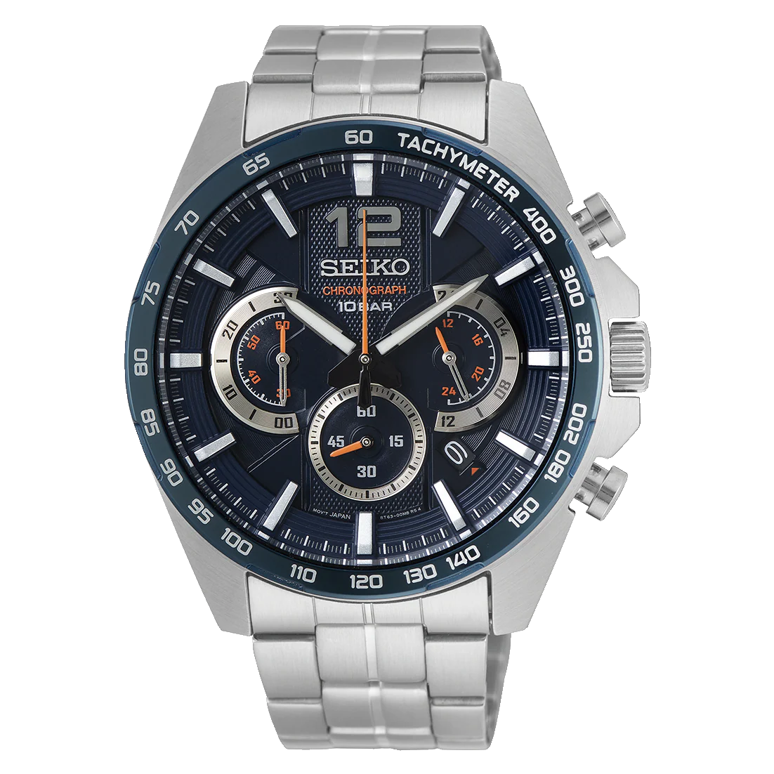 SSB345P1 Reloj Seiko Essentials de hombre pulsera de metal 43 mm