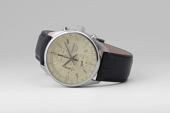 SSB383P1 Seiko Classic de caballero pulsera de piel - Image 5