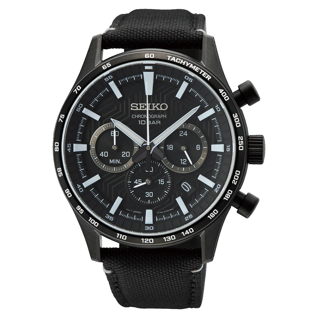SSB417P1 Reloj Seiko Essentials de hombre pulsera de nylon 43 mm