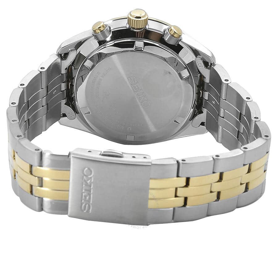 SSB430P1 Reloj Seiko Cronógrafo para Caballero con Correa de Acero inoxidable - Image 4