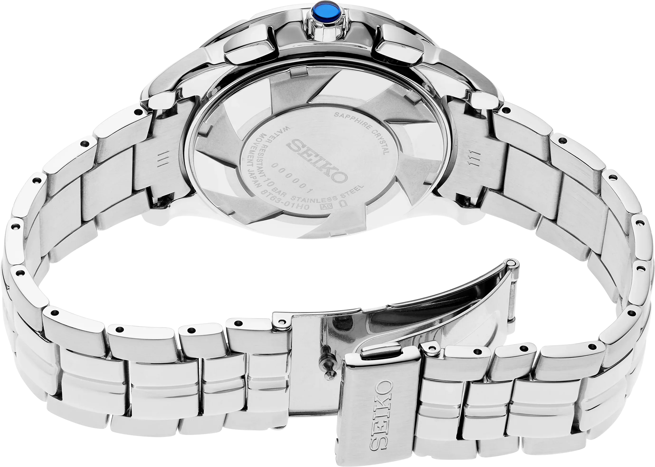 SSB431 Reloj Seiko Coutura de hombre pulsera de metal 42 mm - Image 2
