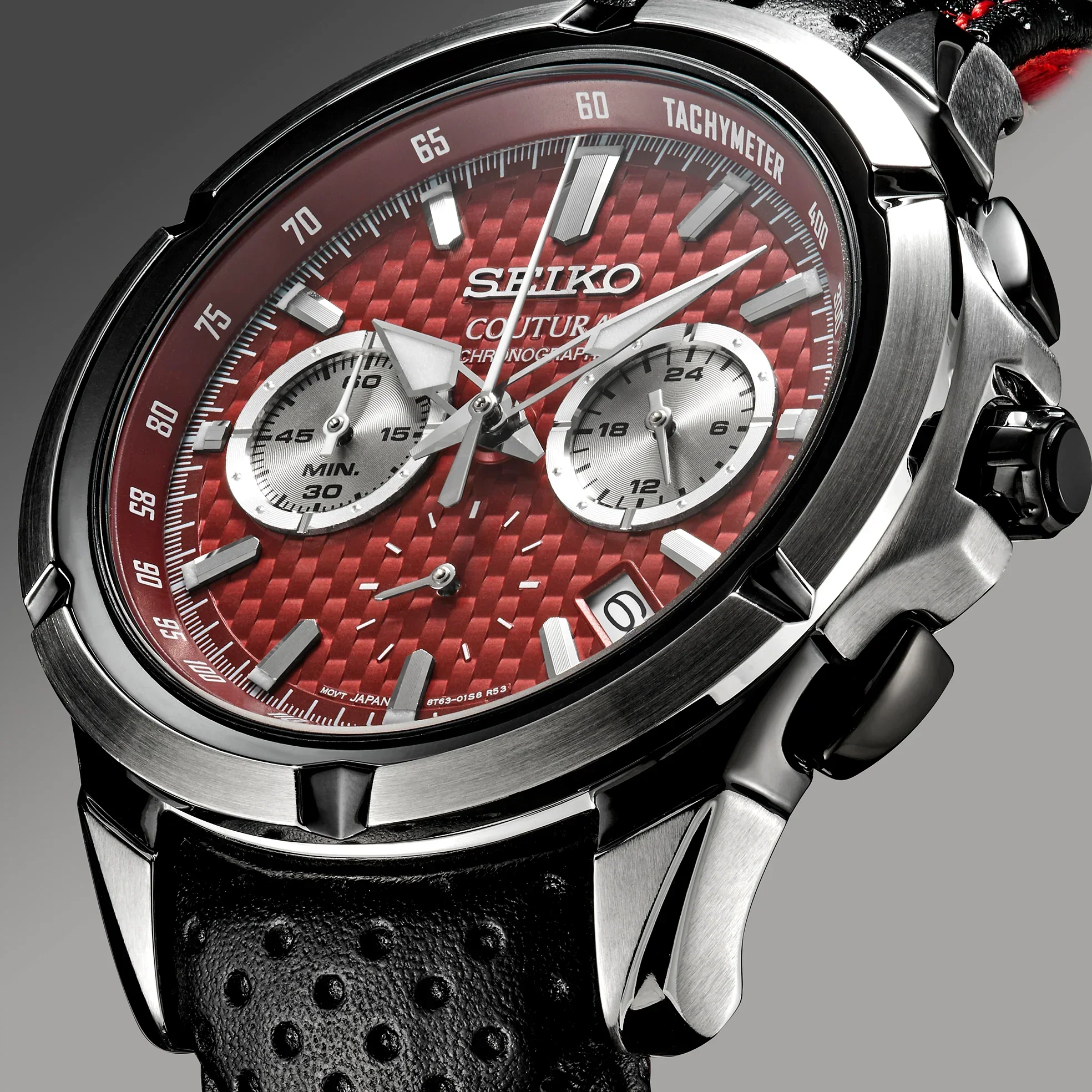 SSB435 Reloj Seiko Coutura de hommbre pulsera de metal 42 mm - Image 2