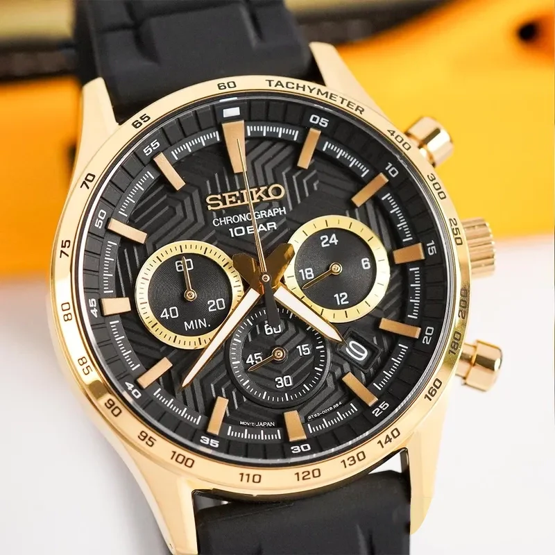 SSB446P1 Seiko Neo Sports de hombre pulsera de caucho - Image 3