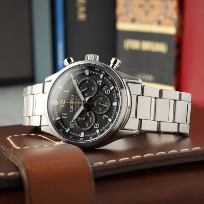 SSB447P1 Seiko Sports reloj para caballero pulsera de metal - Image 3