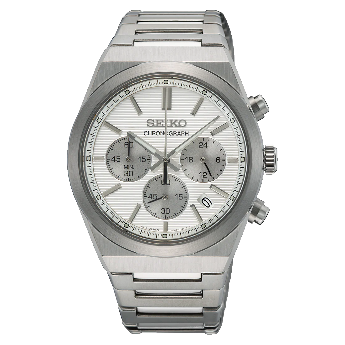 SSB451P1 Seiko Chronograph de caballero pulsera de metal