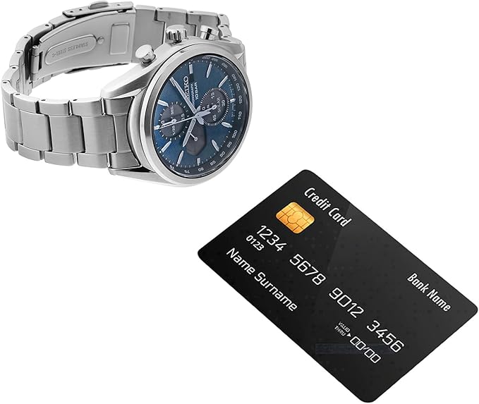 SSC801P1 Seiko Solar de caballero pulsera de metal - Image 3