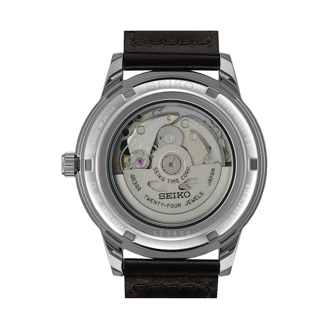 SSK013J1 Reloj Seiko Presage Style60's de caballero pulsera de cuero - Image 4