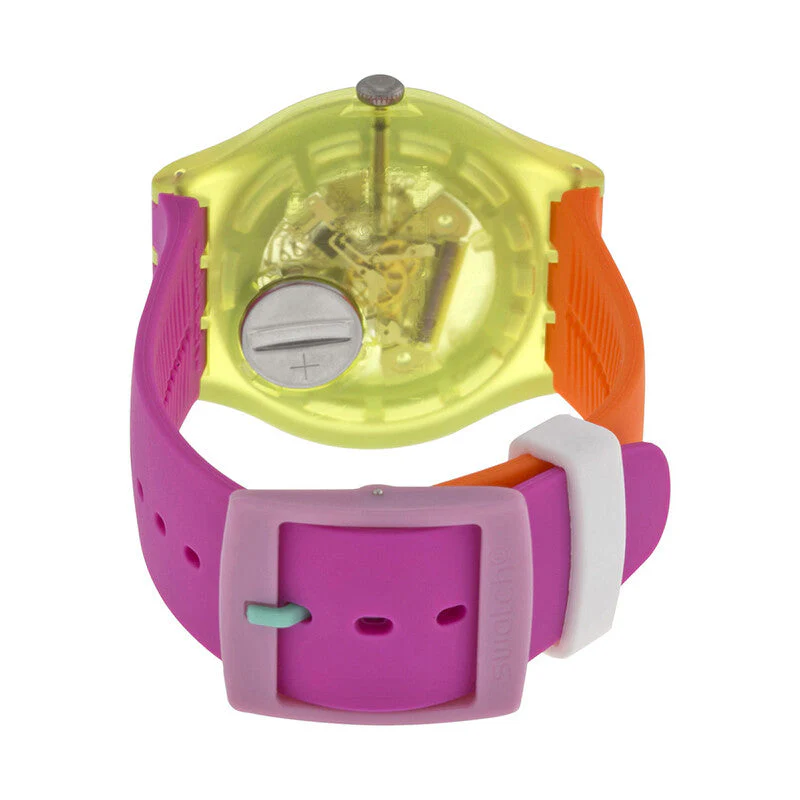 SUOJ101 Reloj Swatch Color Palette unisex pulsera de caucho - Image 2