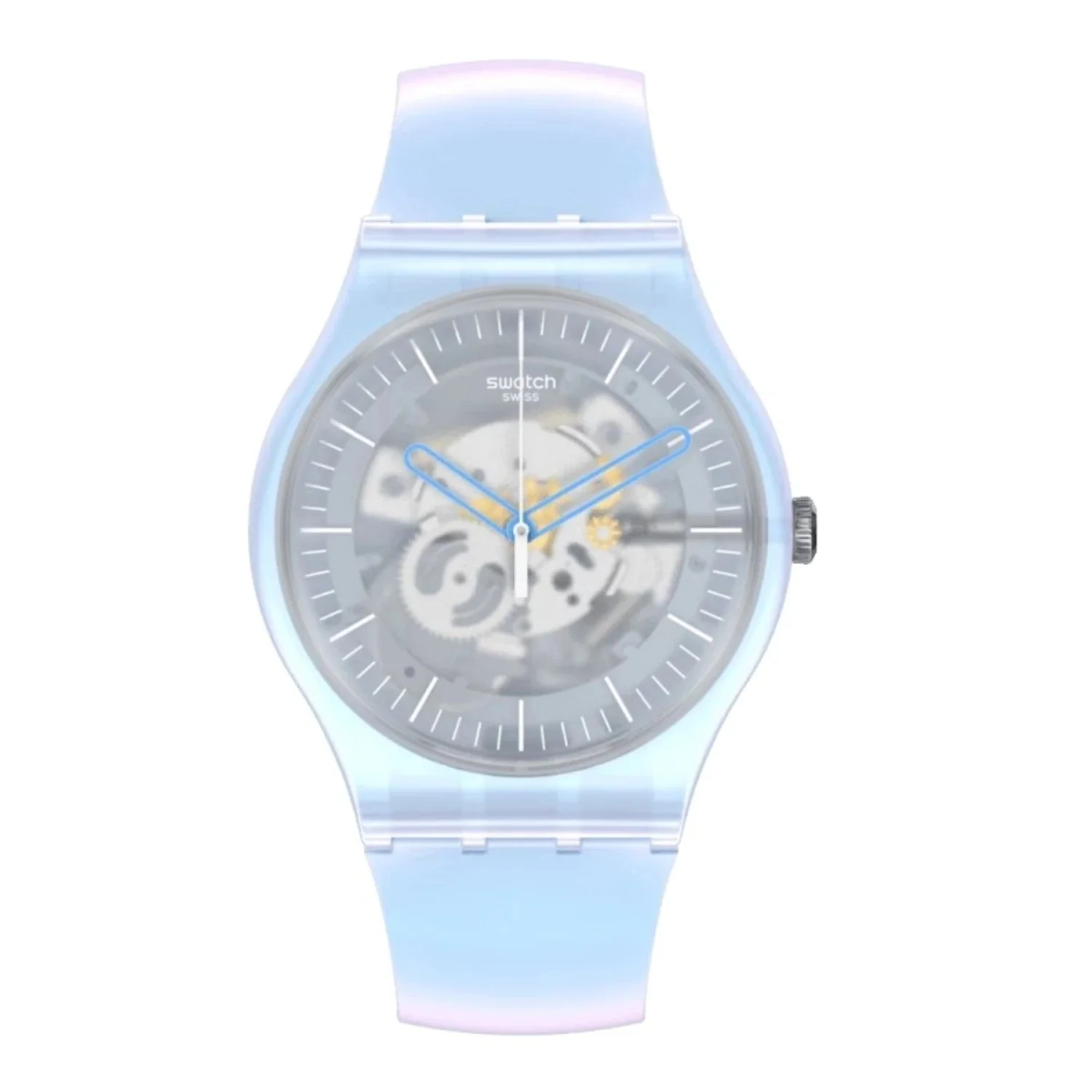 SUOK154 Swatch Flowerscreen de dama pulsera de resina