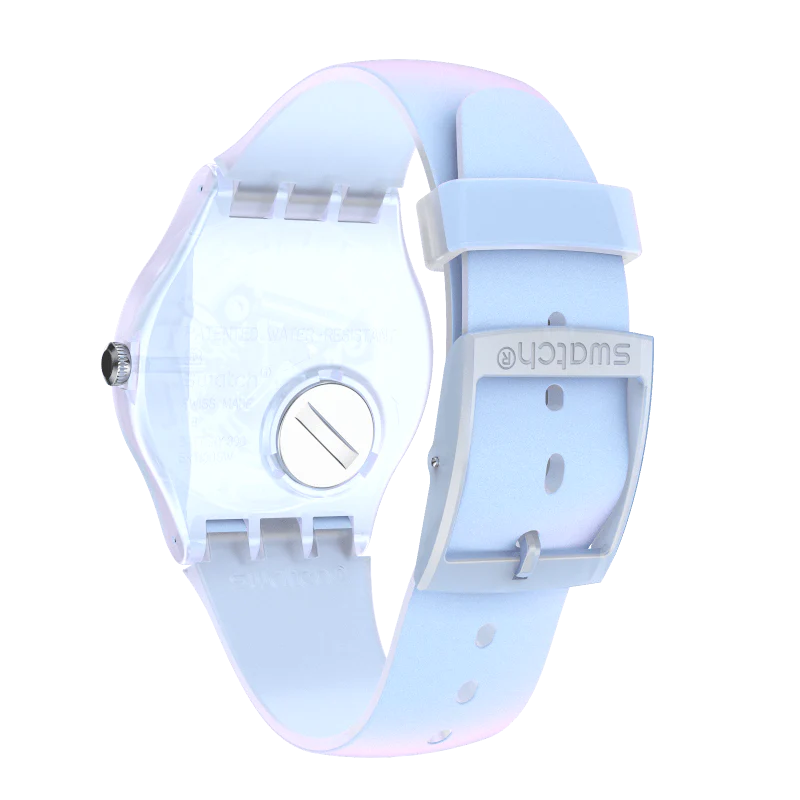 SUOK154 Swatch Flowerscreen de dama pulsera de resina - Image 3