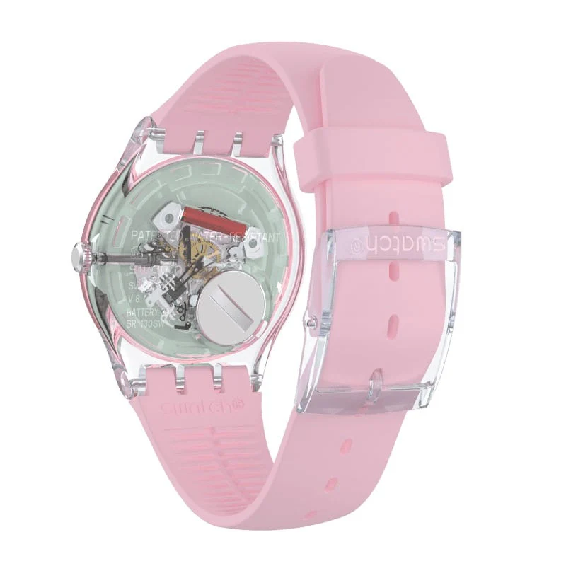 SUOK710 Swatch Polarose Reloj para Mujer Correa de Goma - Image 4