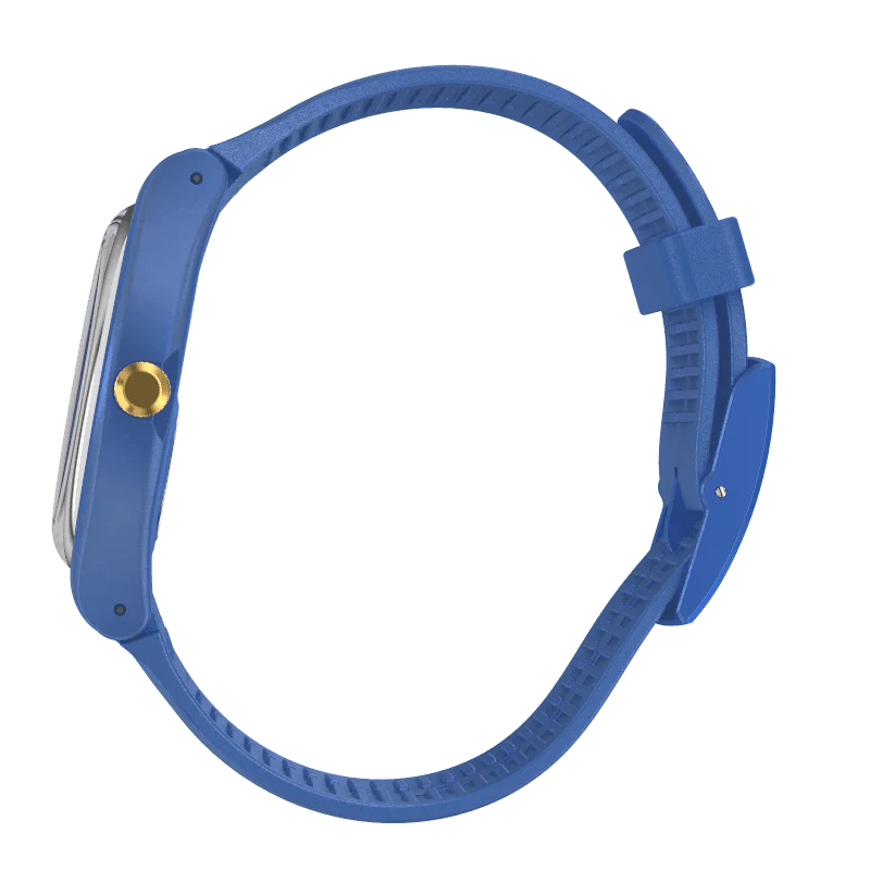 SUON143 Swatch Cyderalblue unisex pulsera de resina - Image 2