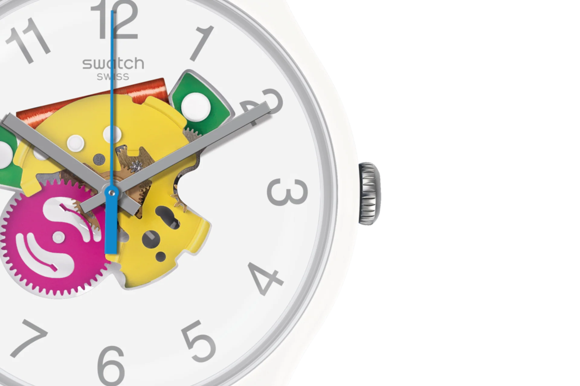 SUOW148 Reloj Swatch Candinette de hombre pulsera de caucho 41 mm - Image 5