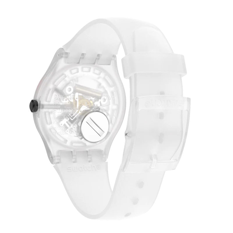 SUOW172 Swatch Snow Blur de dama pulsera de caucho - Image 3