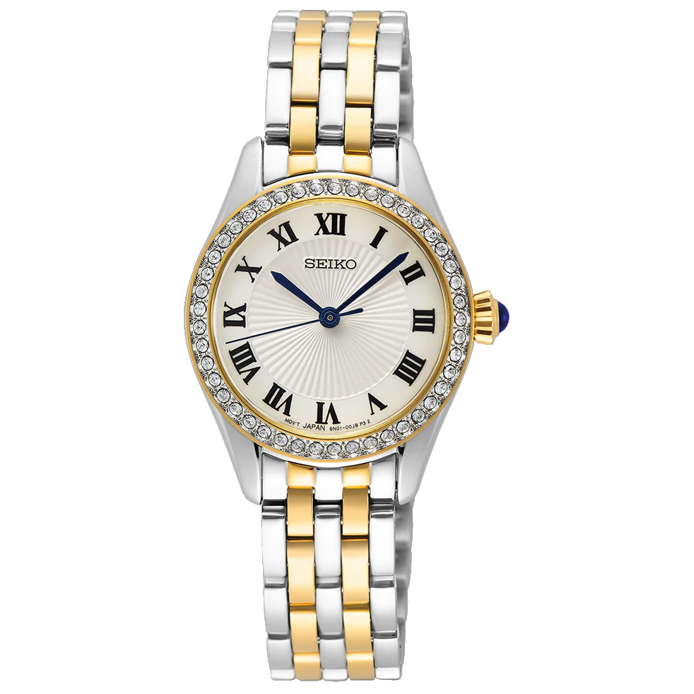 SUR336P1 Reloj Seiko Diamond de dama pulsera de metal