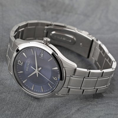 SUR419P1 Reloj Seiko Zafiro de hombre pulsera de metal - Image 4