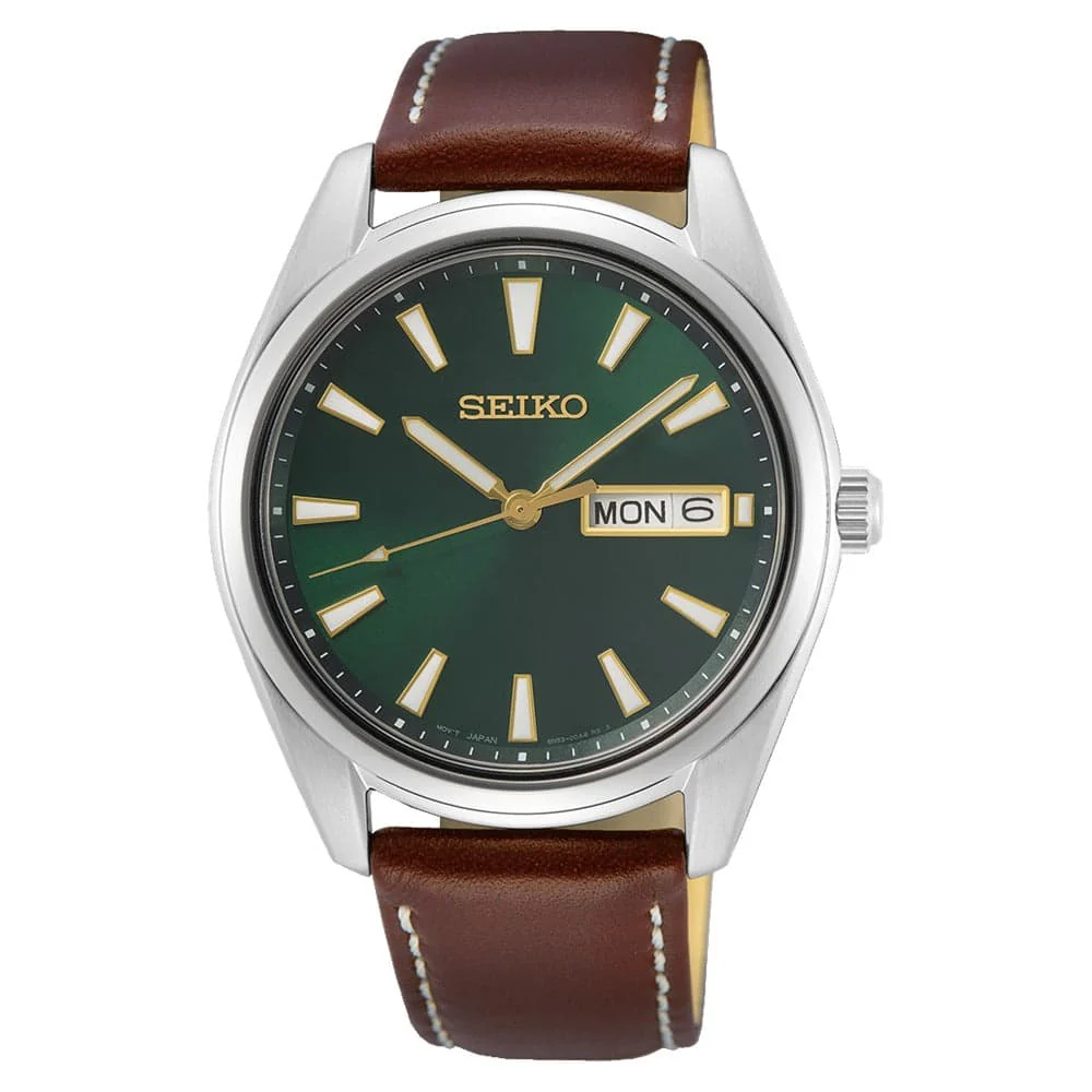 SUR449P1 Reloj Seiko Neo Classic para Hombre con Correa de Cuero