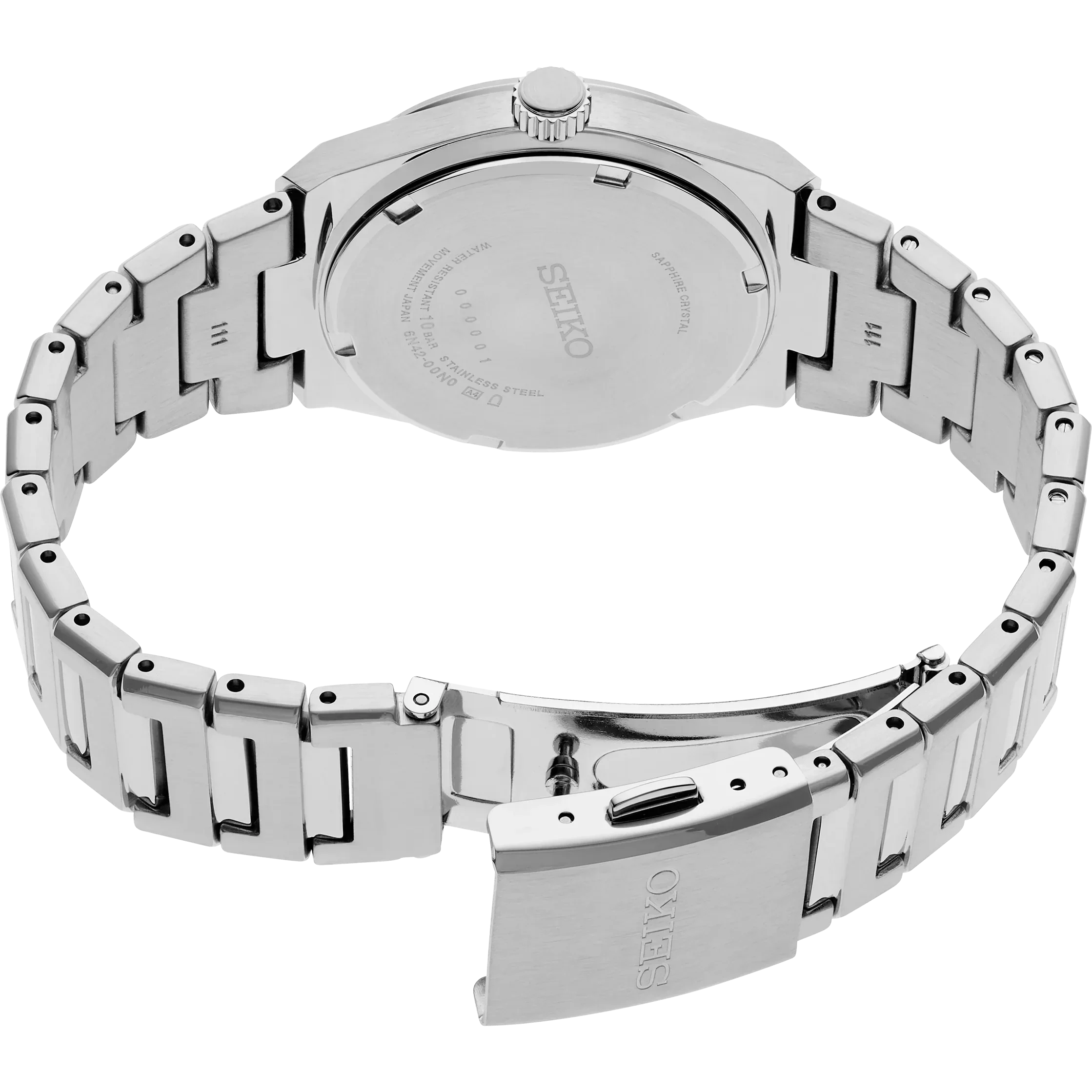 SUR573P1 Reloj Seiko Essentials de señorita pulsera de metal 34 mm - Image 4