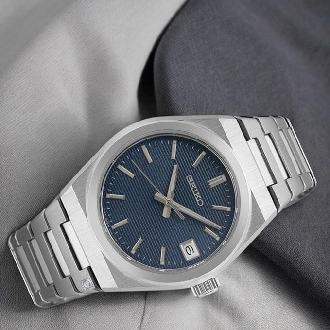 SUR575P1 Reloj Seiko Essentials de mujer pulsera de metal 34 mm - Image 4