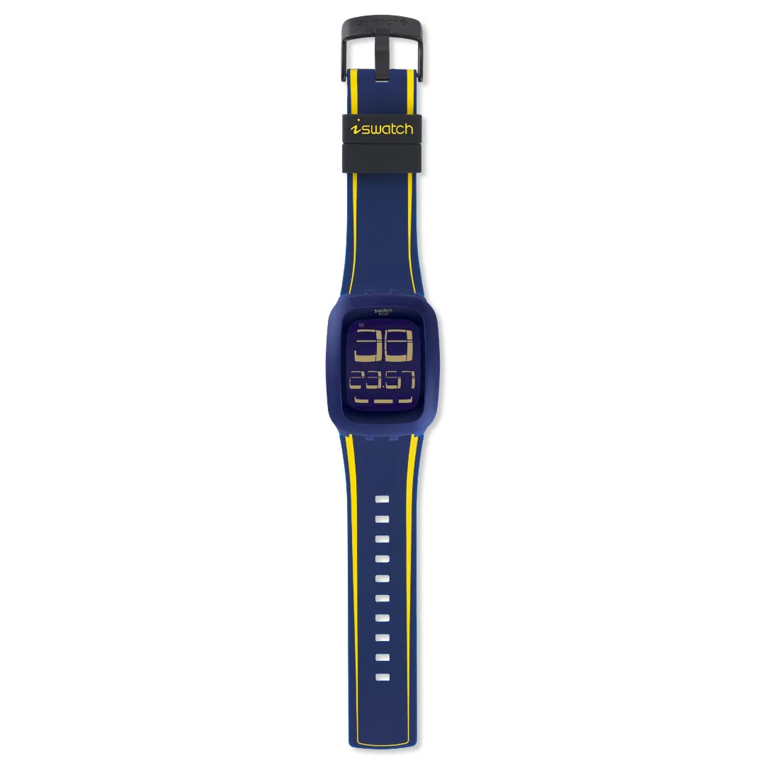SURN106 Swatch Wee Hours Unisex pulsera de resina - Image 2