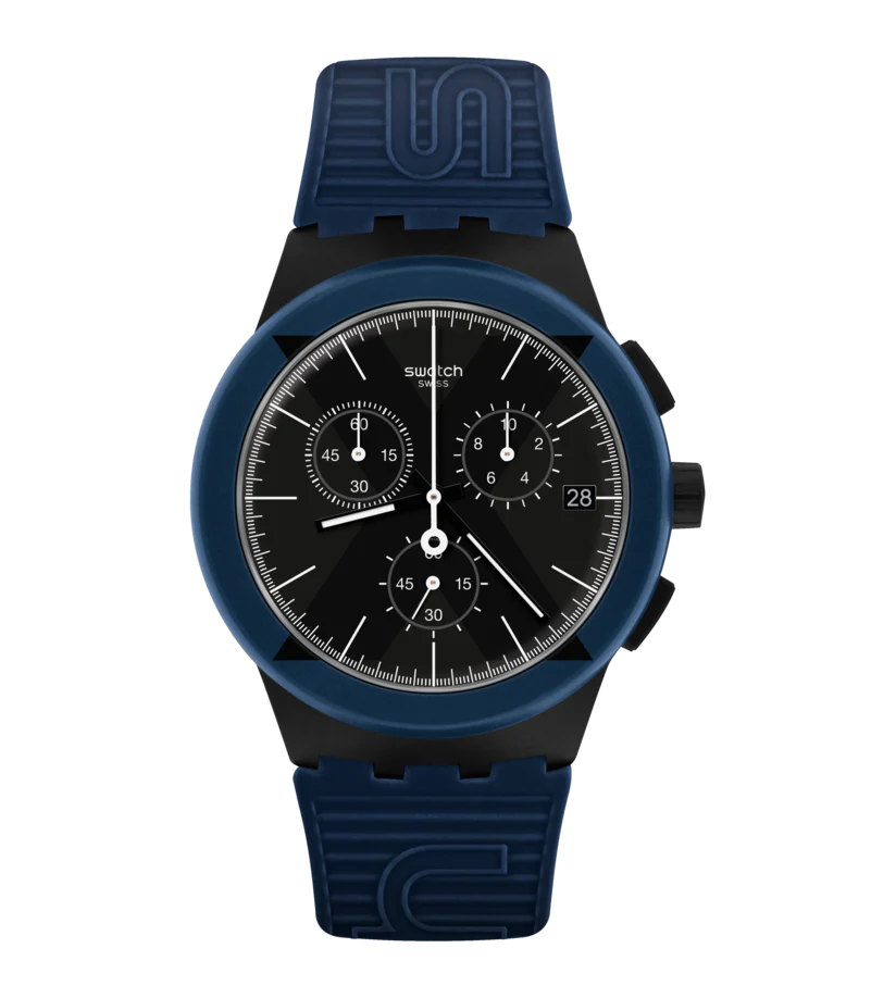 SUSB418 Swatch X-District de caballero correa de caucho