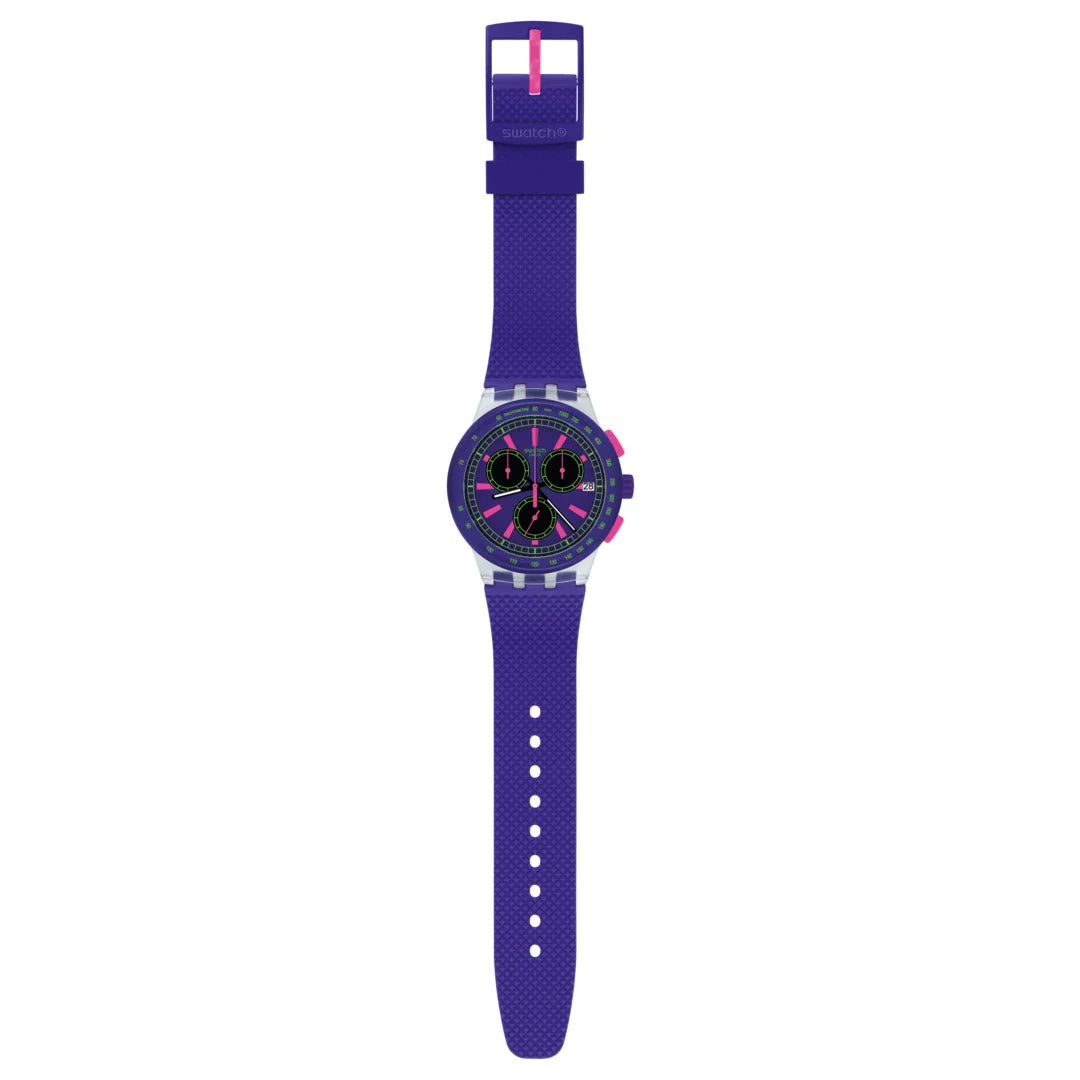 SUSK400 Reloj Swatch Purp-Lol de señorita correa de resina - Image 2