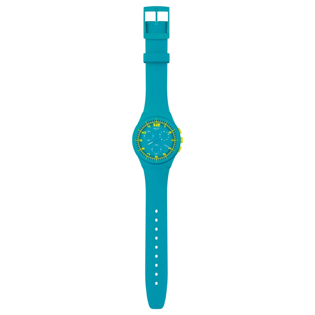 SUSL400 Reloj Swatch Acid Drop de hombre correa de caucho - Image 2