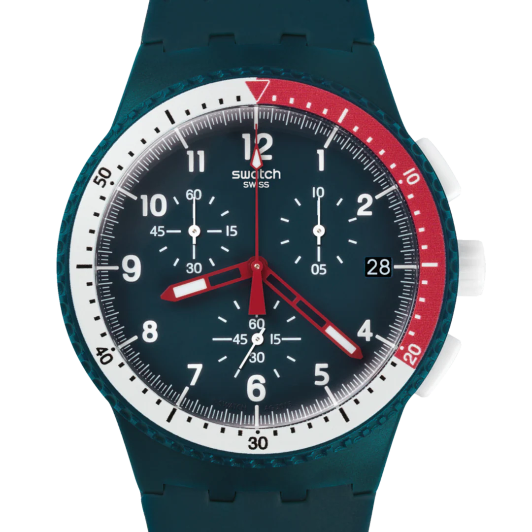 SUSN405 Swatch El Comandante Unisex pulsera de resina - Image 3