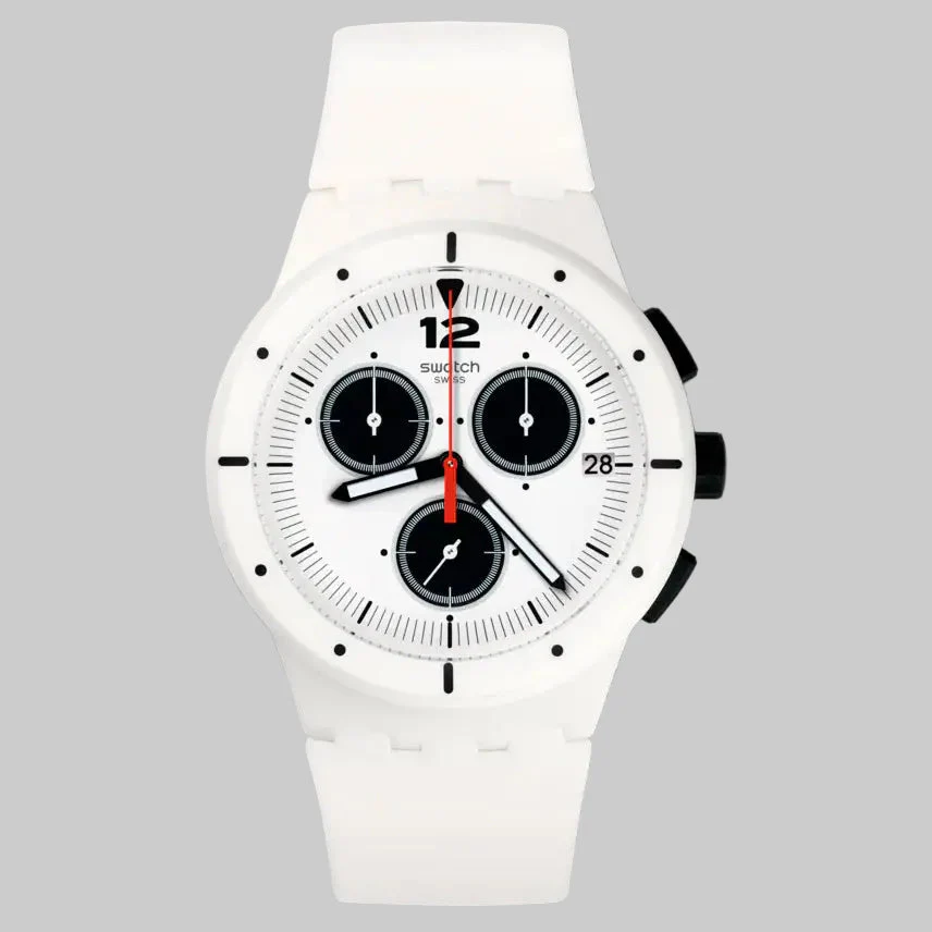 SUSW406 Reloj Swatch Why Again unisex correa de metal