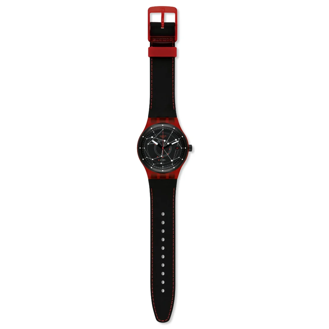 SUTR400 Swatch Sistem Red de hombre pulsera de caucho - Image 2