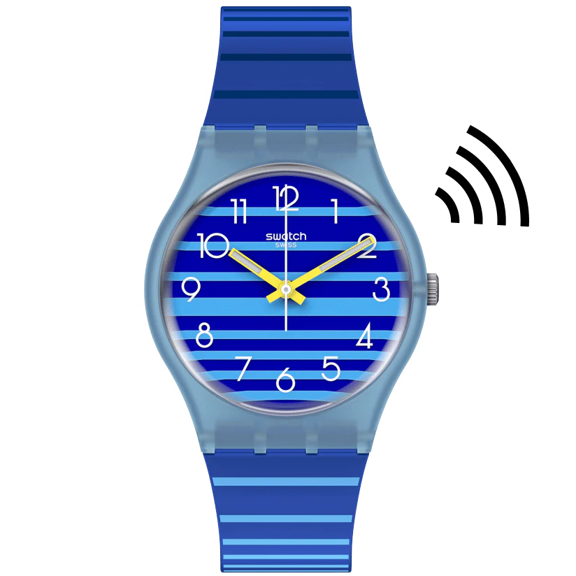 SVHS102-5300 Reloj Swatch Takeadippay! unisex correa de silicona