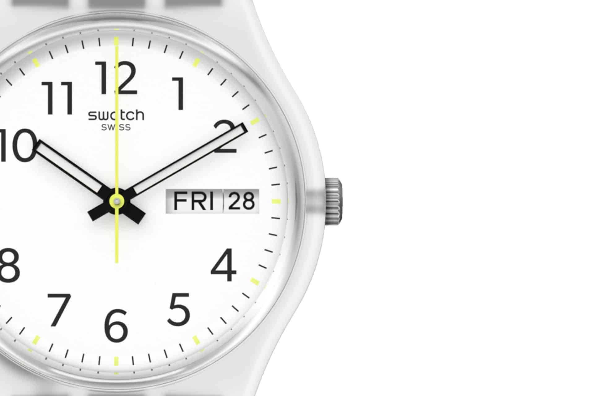 GE726 Reloj Swatch Rinse Repeat Black Unisex - Image 9