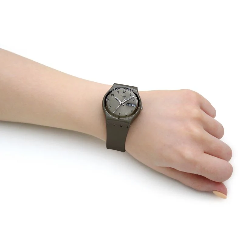 GG712 Reloj Swatch Pearly Green Unisex - Image 3