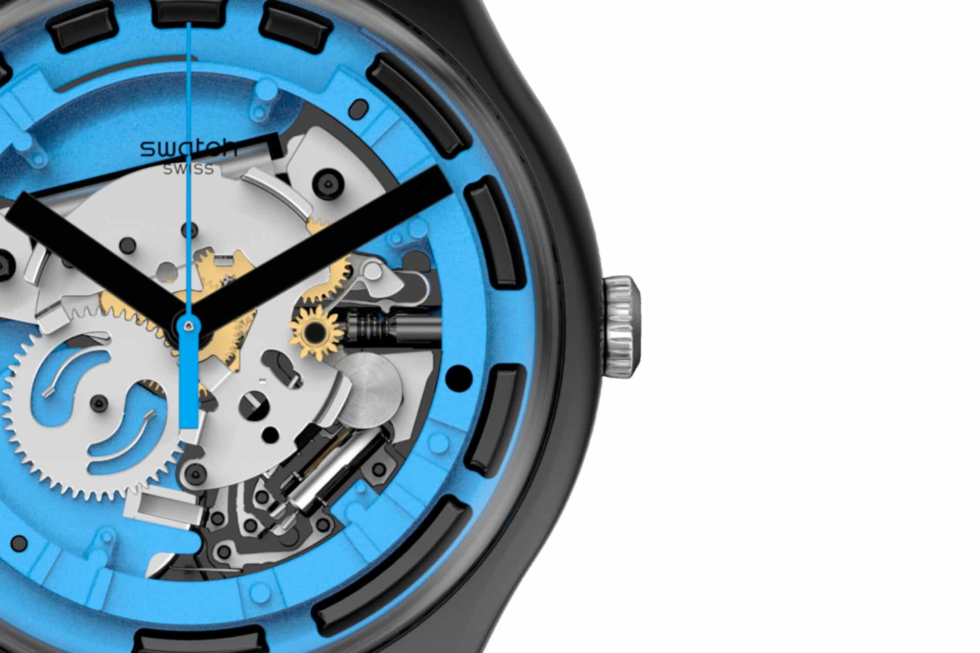 SUOB187 Reloj Swatch Blue Anatomy para Hombre - Image 8