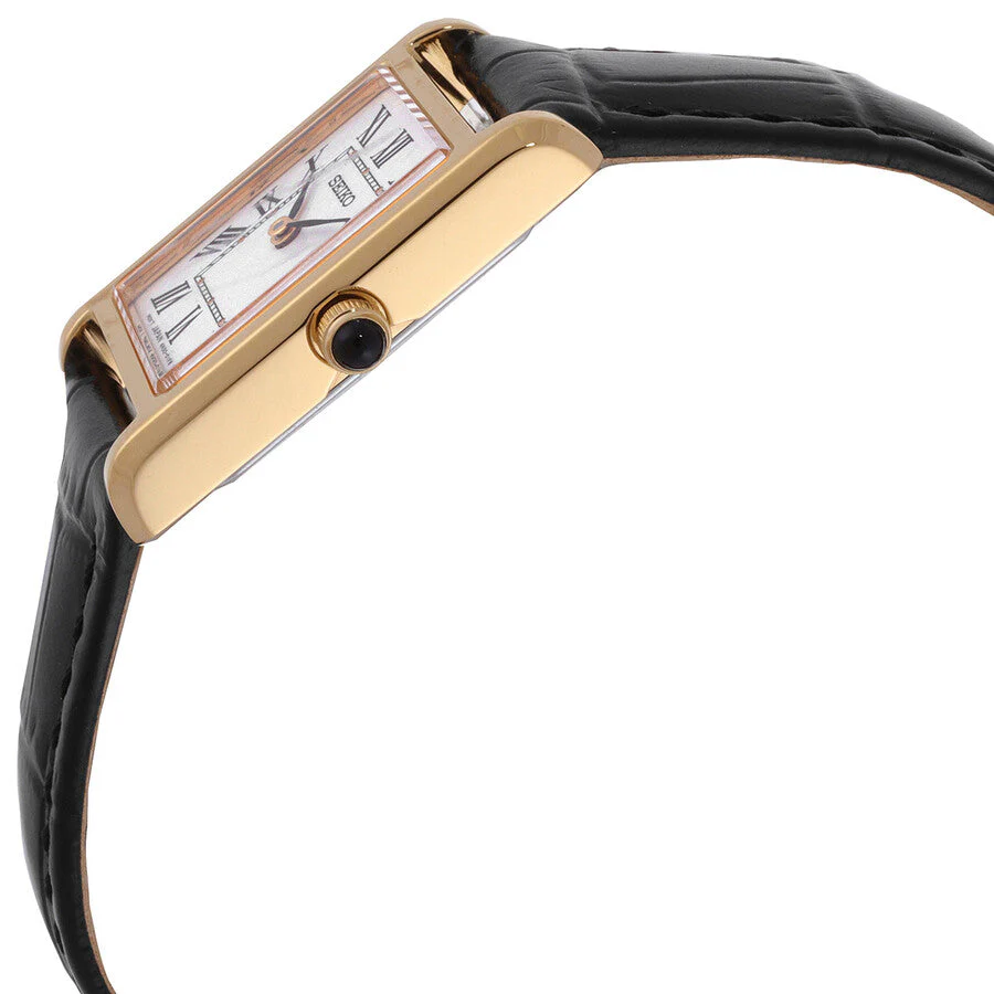 SWR108P1 Reloj Seiko Classic de mujer correa de cuero - Image 2