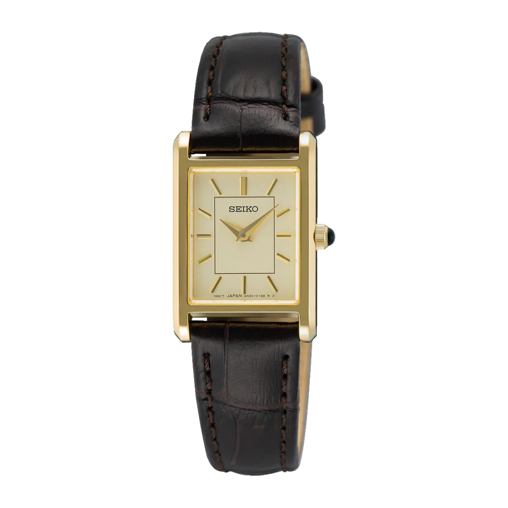 SWR110P1 Reloj Seiko Classic de mujer pulsera de cuero