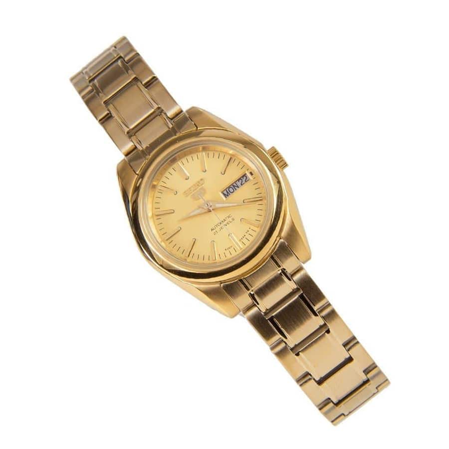 SYMK20K1 Reloj Seiko 5 para mujer pulsera de metal inoxidable - Image 3